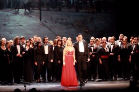 D. Švara: Slovo od mladosti (Prešeren), solistka Nina Dominko k.g., operni solist Robert Vrčon ter operni zbor SNG Opera in balet Ljubljana.