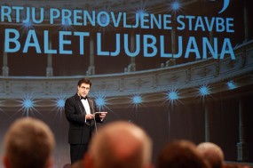 Pozdrav in nagovor ravnatelja SNG Opera in balet Ljubljana Mitje Brvarja.