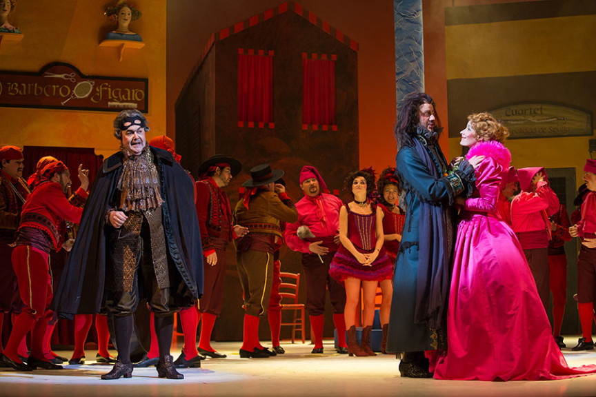 ZORAN POTOČAN, PETER MARTINČIČ, ANA DEŽMAN IN OPERNI ZBOR, foto: SNG Opera in balet Ljubljana / Darja Štravs Tisu