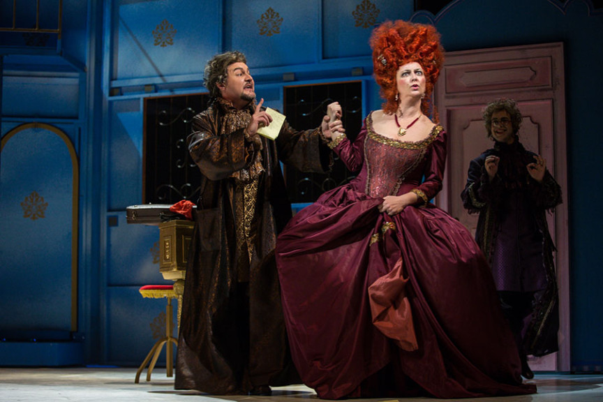 JANKO VOLČANŠEK, NORINA RADOVAN IN MARTIN SUŠNIK, foto: SNG Opera in balet Ljubljana / Darja Štravs Tisu