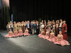 Foto: Baletni plesalci na prizorišču palače Alhambra navdušili občinstvo.